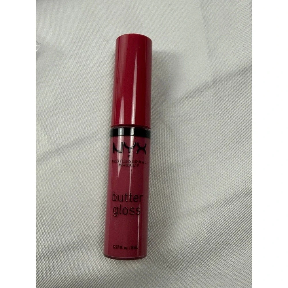 Makeup Bundle NYX Butter Gloss L'Oréal Matte Lip‎ Crayon Nail Buffer Brush Set